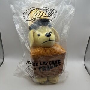 Raising Cane 2025 Christmas Story Dog Fragile With Lamp On Head New In Bag Plush